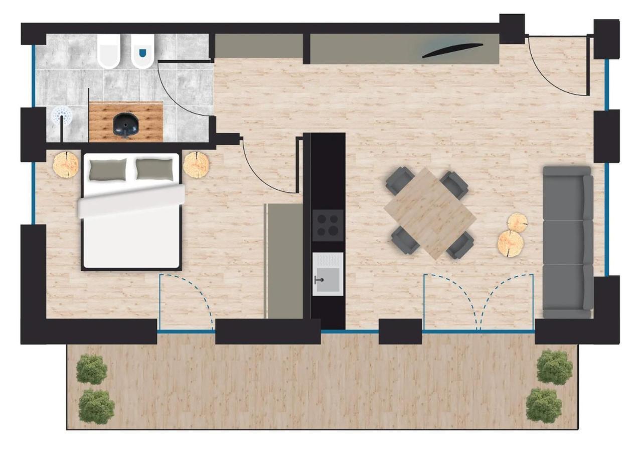 Apartment Poma Funes  Exterior foto